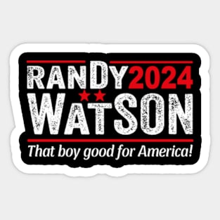 Randy Watson 2024 Sticker